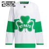 Toronto Maple Leafs St Patricks Custom Adidas Weiss Trikot Authentic - Kinder